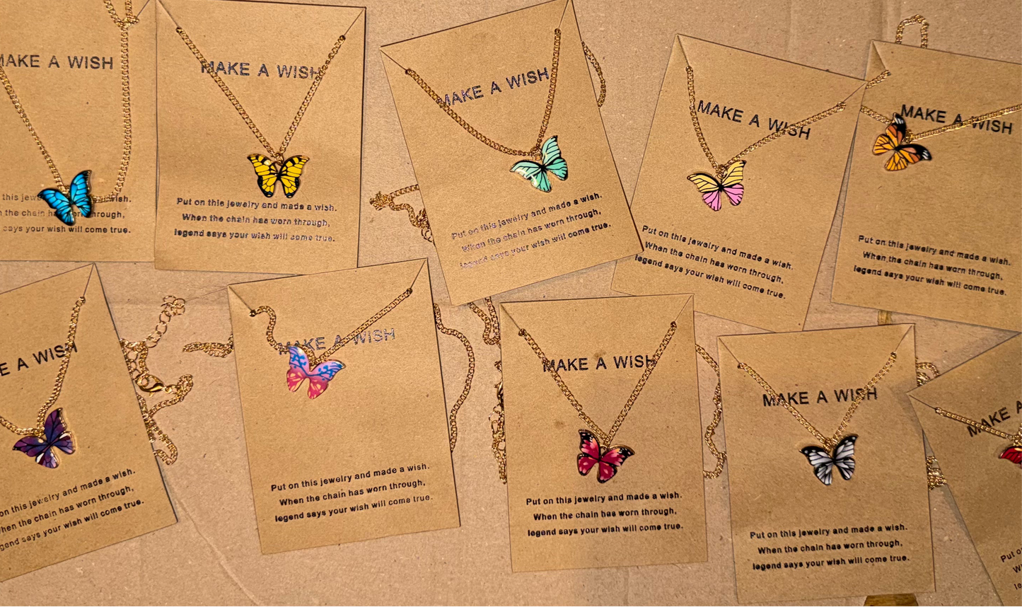 Butterfly Mystery Halskette